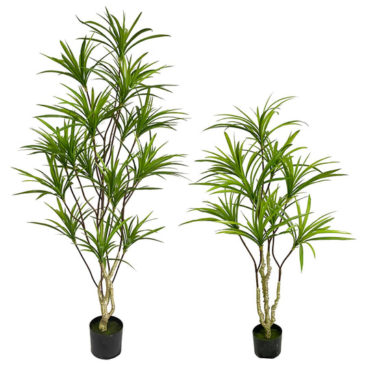 Large Artificial Dracaenas Tree in Pot