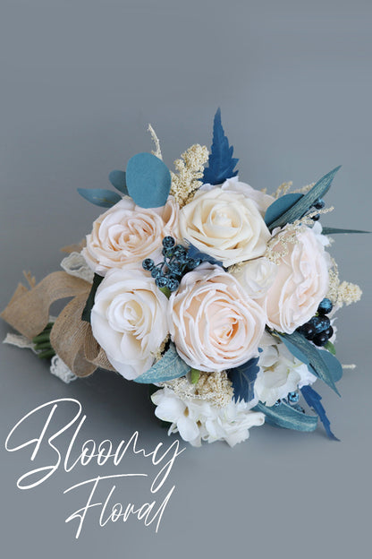 white dusty blue bridal bouquets for bride flower bouquets wedding bridal bouquets bride bouquets for wedding