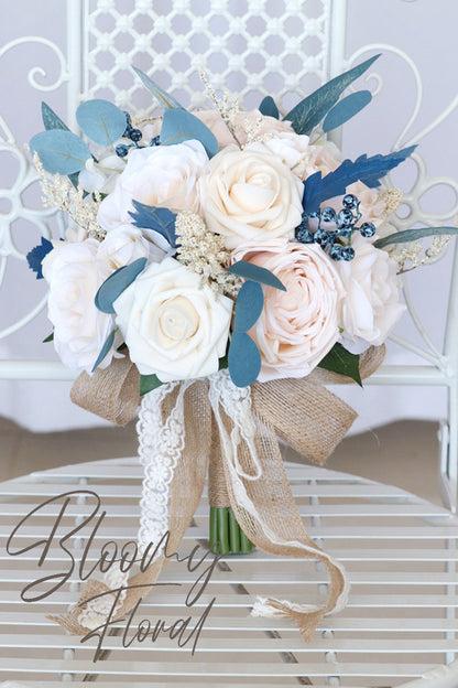 white dusty blue bridal bouquets for bride flower bouquets wedding bridal bouquets bride bouquets for wedding